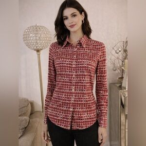 Robert Graham women shirt size medium